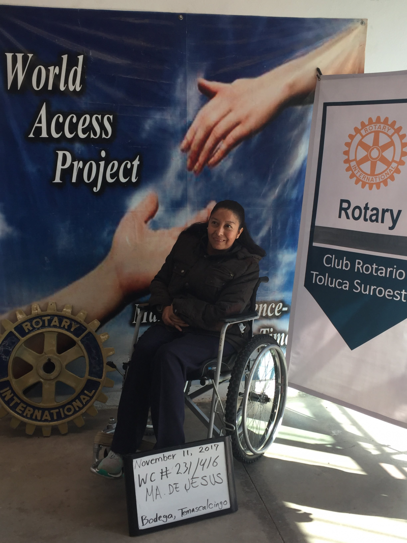 2018 Wheelchair Drive for World Access Project