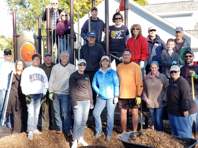 2018 Home Place Gardens Playground Installation